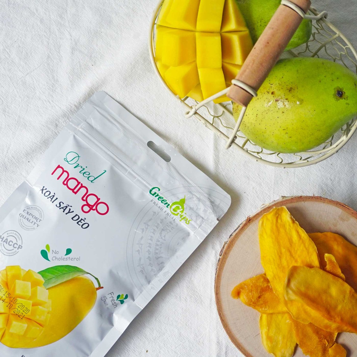 Xoài sấy dẻo muối ớt 100g